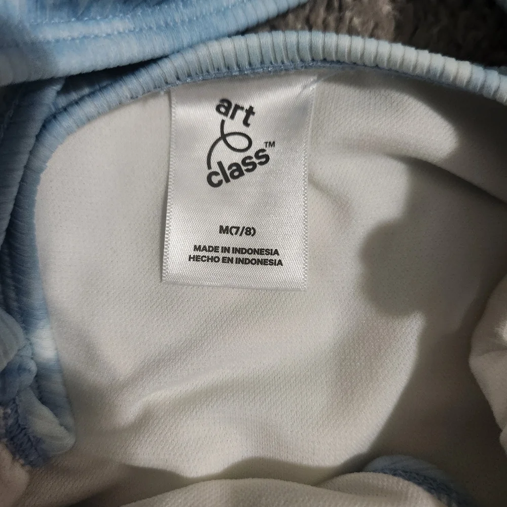 Art Class Light Blue Tie-Dye Swimsuit